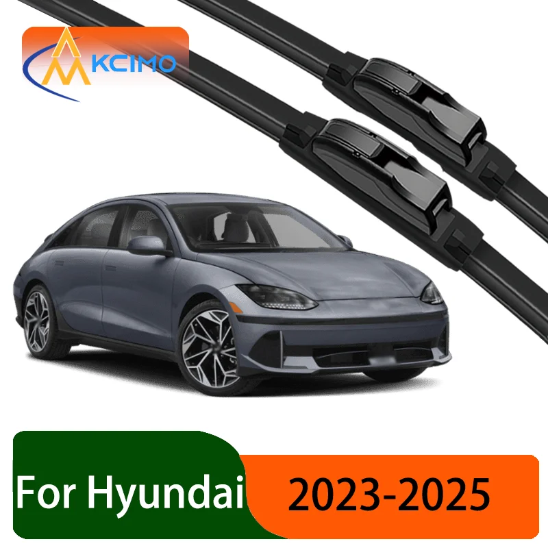 For Hyundai Ioniq 6 CE 2023-2025 2024 2025 Durable Slient Front Wiper Blades Car Windscreen Windshield Window Wiper Accessories 
For Hyundai Ioniq 6 CE 2023-2025 2024 2025 Durable Slient Front Wiper Blades Car Windscreen Windshield Window Wiper Accessories