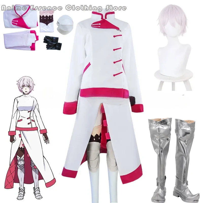 The Case Study of Vanitas Jeanne The Hellfire Witch Cosplay Costume Wig Gloves Knee Pads Stockings Anime Short Pale Pink Hair
The Case Study of Vanitas Jeanne The Hellfire Witch Cosplay Costume Wig Gloves Knee Pads Stockings Anime Short Pale Pink Hair