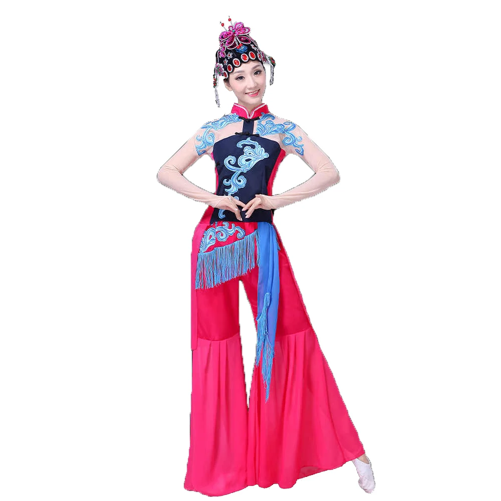Chinese Folk Dance Costumes Women Ancient style Clothing Drama Disfraz De National Festival Party Stage Wear
Chinese Folk Dance Costumes Women Ancient style Clothing Drama Disfraz De National Festival Party Stage Wear