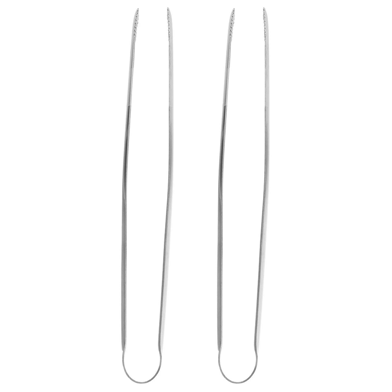 2pcs Stainless Steel BBQ Tongs 9 5 Inch Japanese Style Steak Food Clamp Heat Resistant Rust Proof Kitchen Tool
2pcs Stainless Steel BBQ Tongs 9 5 Inch Japanese Style Steak Food Clamp Heat Resistant Rust Proof Kitchen Tool