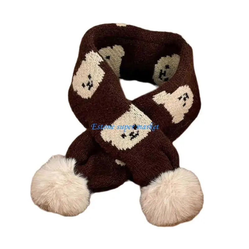 090B Lovely Pom Knitted Scarf for Kids Warm Cosy Neckerchief Baby Long Muffler
090B Lovely Pom Knitted Scarf for Kids Warm Cosy Neckerchief Baby Long Muffler