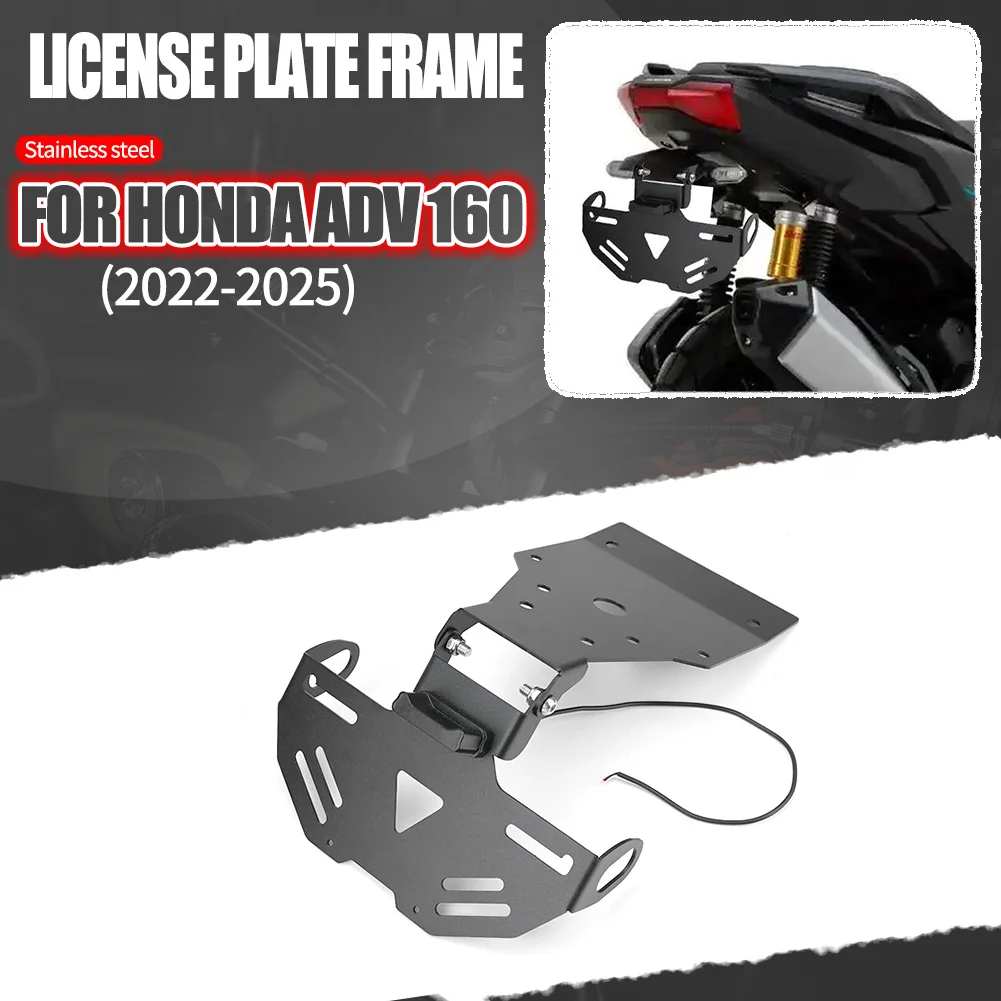 2025 ADV160 Motorcycle License Plate Holder Tail Light Bracket Tidy Fender Eliminator Honda ADV 160 2022-2024 2025 ADV160
2025 ADV160 Motorcycle License Plate Holder Tail Light Bracket Tidy Fender Eliminator Honda ADV 160 2022-2024 2025 ADV160