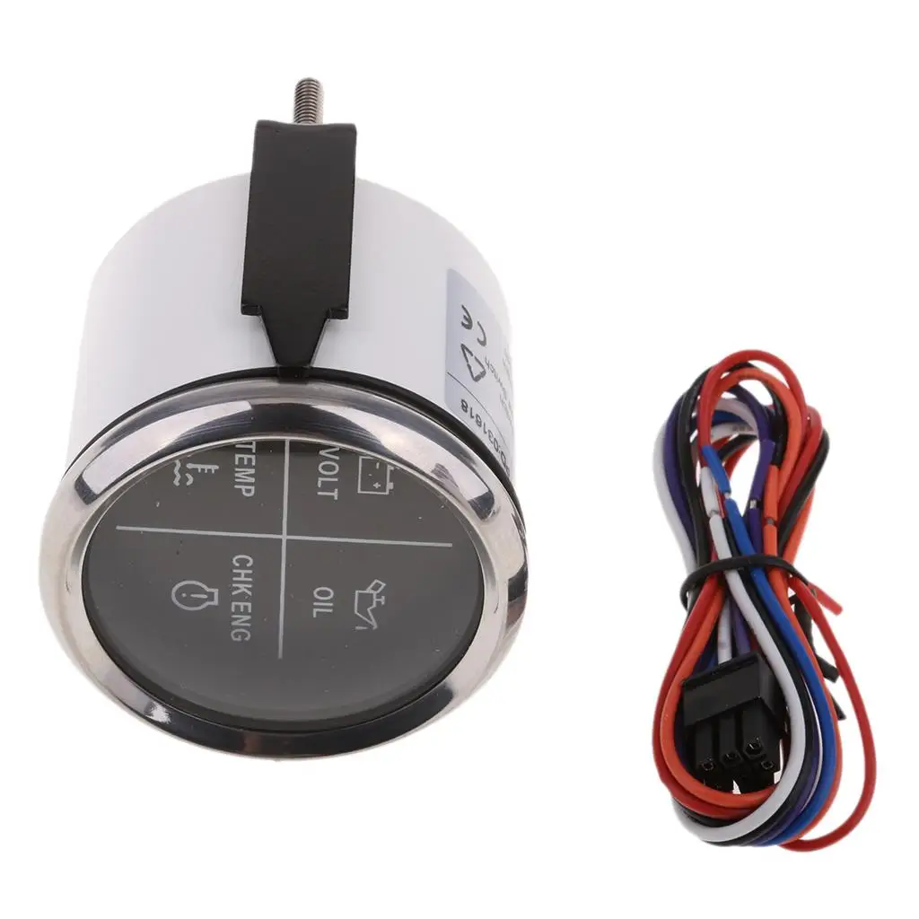 2-дюймовый 52 мм 4-светодиодный сигнальный датчик 800-00256 PDA2--4LED для морских лодок
2-дюймовый 52 мм 4-светодиодный сигнальный датчик 800-00256 PDA2--4LED для морских лодок