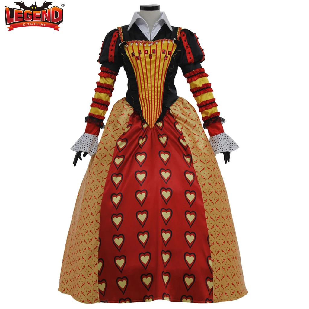 Костюм для косплея Wonderland Queen of Hearts, платье Алисы, костюм красной королевы для взрослых, наряд на Хэллоуин, карнавальный нарядный костюм для вечеринки
Костюм для косплея Wonderland Queen of Hearts, платье Алисы, костюм красной королевы для взрослых, наряд на Хэллоуин, карнавальный нарядный костюм для вечеринки