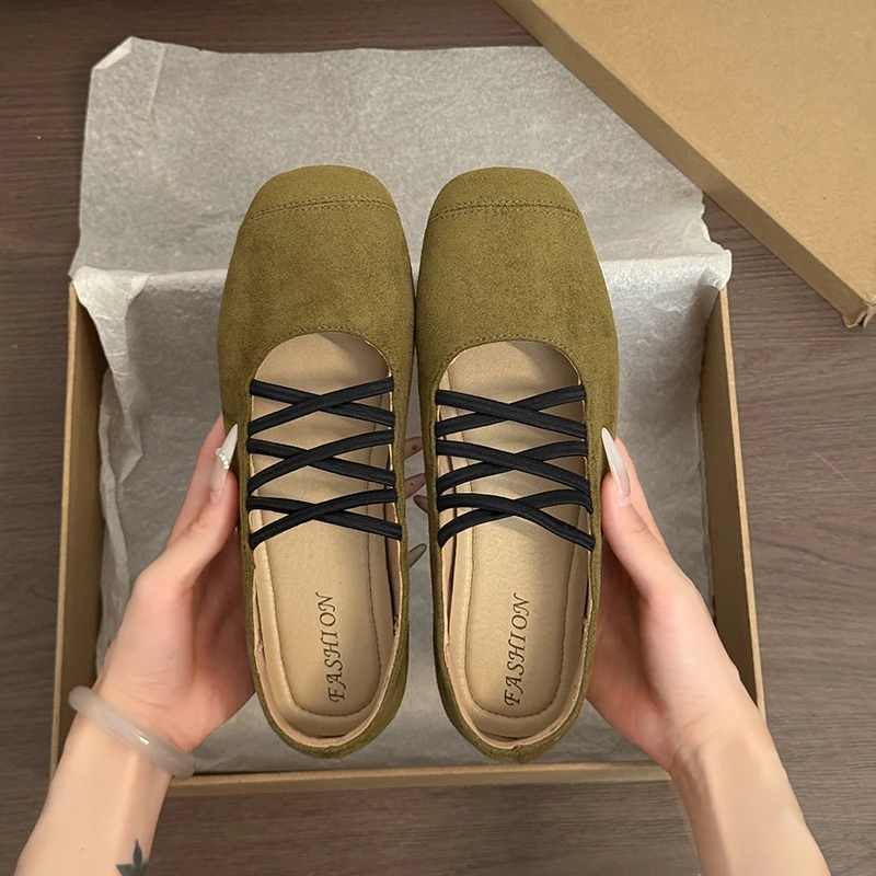 French Vintage Cross-strap Fashion Shallow Mary Jane Shoes, 2026 New Comfortable Soft-soled Versatile Ballet Flats
French Vintage Cross-strap Fashion Shallow Mary Jane Shoes, 2026 New Comfortable Soft-soled Versatile Ballet Flats
