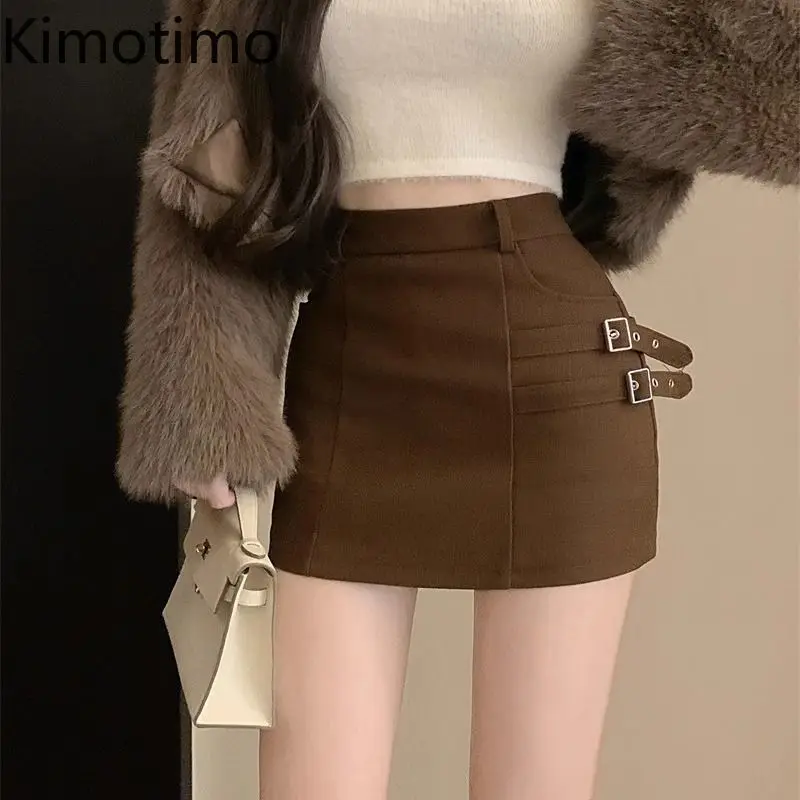 Kimotimo Mini Skirt Women 2025 Spring Solid High Waist Slim Fit A-line Skirts Sexy Spicy Girls All Match Street Fashion Faldas
Kimotimo Mini Skirt Women 2025 Spring Solid High Waist Slim Fit A-line Skirts Sexy Spicy Girls All Match Street Fashion Faldas