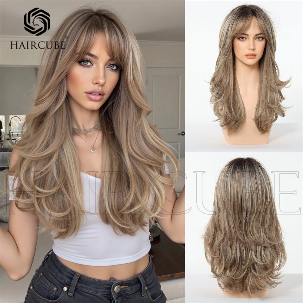 Medium length wig head cover, high-temperature silk full head cover, eight character bangs with high-level curly hair, female
Medium length wig head cover, high-temperature silk full head cover, eight character bangs with high-level curly hair, female