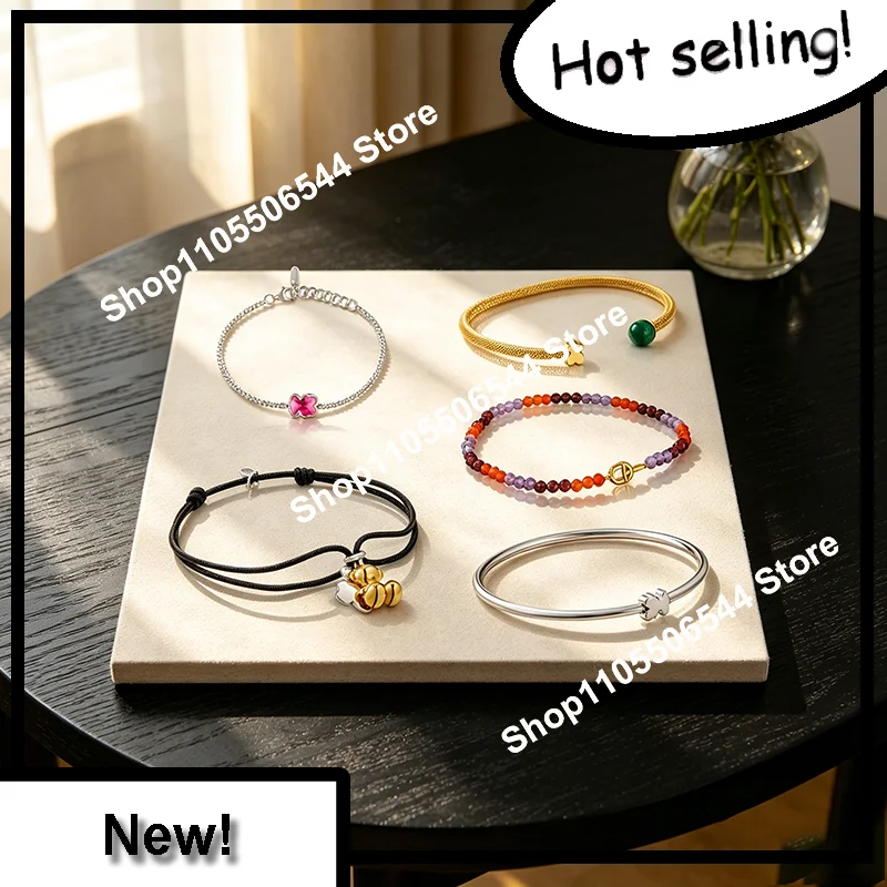 Light luxury bead bracelet, adjustable bracelet, sweet doll bracelet, suitable for gift giving.
Light luxury bead bracelet, adjustable bracelet, sweet doll bracelet, suitable for gift giving.