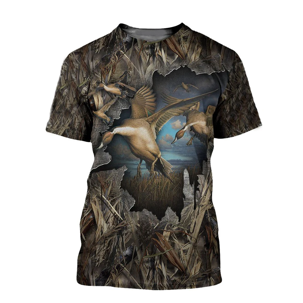 Summer Casual Trend Wild Duck Personality Men's And Women's T-Shirts Hip Hop 3D Print Harajuku Round Neck Tees Short Sleeve Top
Summer Casual Trend Wild Duck Personality Men's And Women's T-Shirts Hip Hop 3D Print Harajuku Round Neck Tees Short Sleeve Top