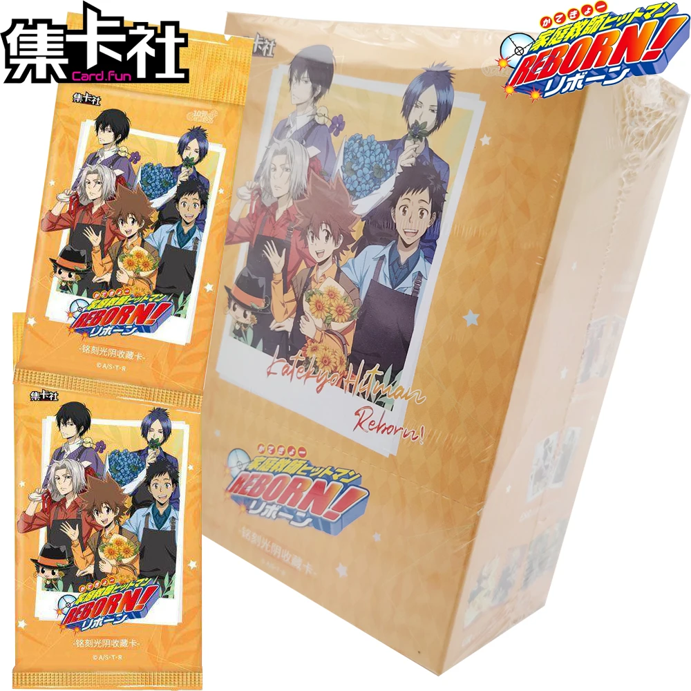 New Original CARD.FUN Hitman Reborn Anime Collection Cards Popular IP Character High-definition Exquisite Card Boys Girls Gifts
New Original CARD.FUN Hitman Reborn Anime Collection Cards Popular IP Character High-definition Exquisite Card Boys Girls Gifts