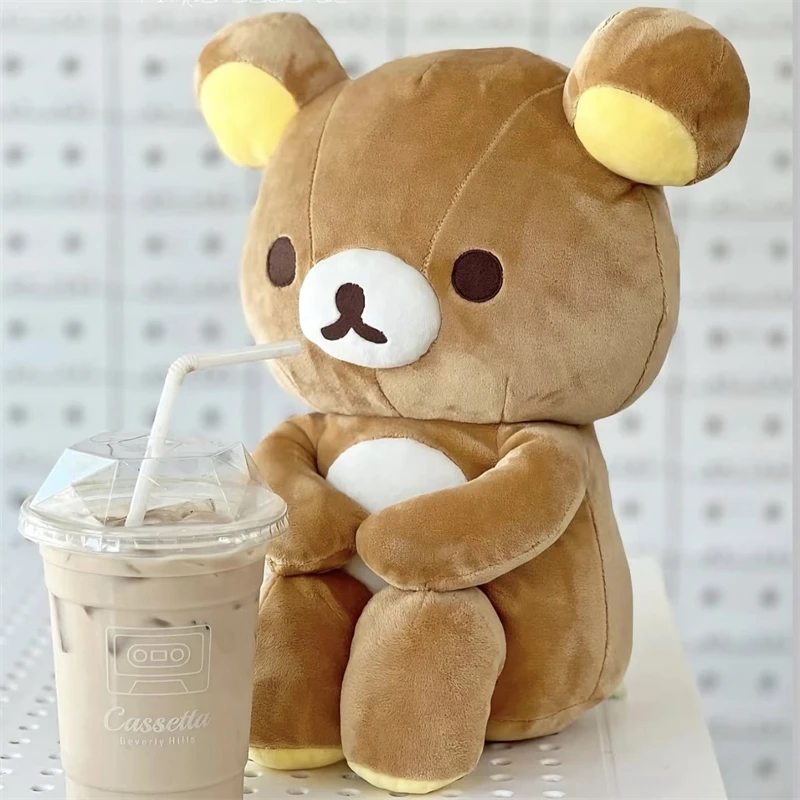 Белый плюшевый мишка Рилаккума, мягкая игрушка, милый зверёк, кукла-кума, кавайный декор для комнаты, игрушки, хобби, праздничный подарок для детей
Белый плюшевый мишка Рилаккума, мягкая игрушка, милый зверёк, кукла-кума, кавайный декор для комнаты, игрушки, хобби, праздничный подарок для детей