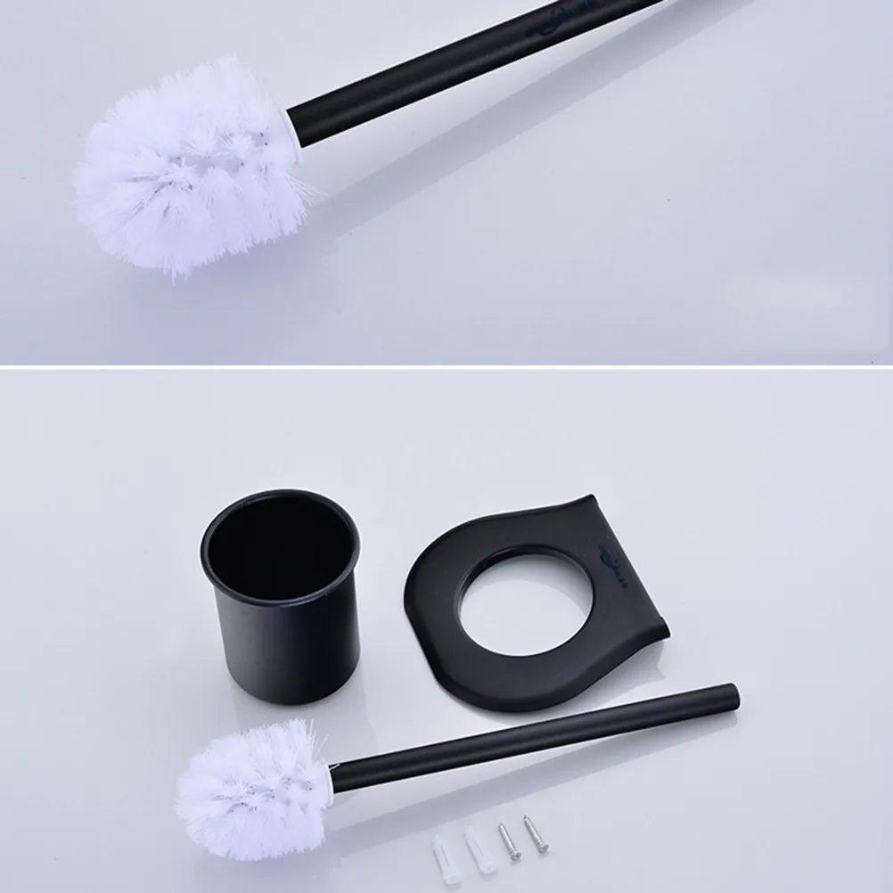 Bathroom Brush Set High Quality Electroplated Aluminum Toilet Rack Holder Waterproof Removable Cleaning Brush Space Saving
Bathroom Brush Set High Quality Electroplated Aluminum Toilet Rack Holder Waterproof Removable Cleaning Brush Space Saving