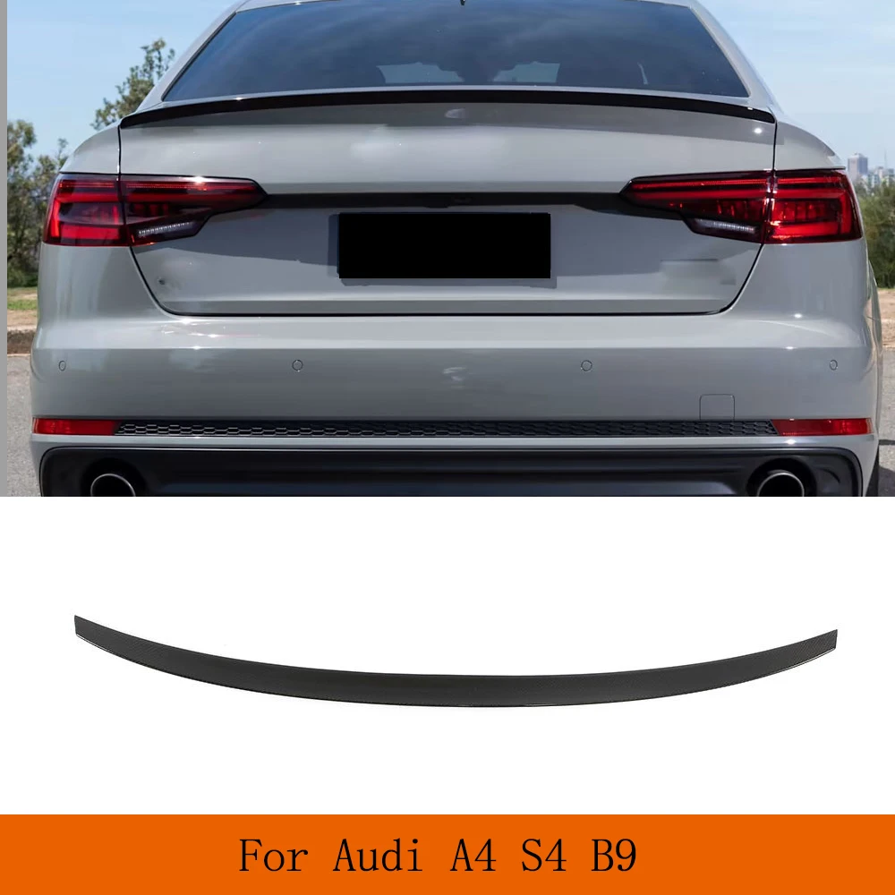 Задний багажник автомобиля, гоночный спойлер, крышка багажника для Audi A4 B9 Sline S4 Sedan 2017-2020, задний спойлер багажника из углеродного волокна, багажник, губа
Задний багажник автомобиля, гоночный спойлер, крышка багажника для Audi A4 B9 Sline S4 Sedan 2017-2020, задний спойлер багажника из углеродного волокна, багажник, губа
