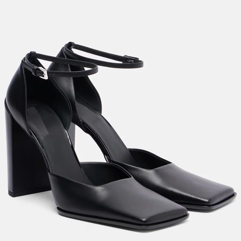 Oversize Square Toe Leather Sandals Sexy Square Toe Square Heel Cover Heel Solid New Arrivals Fashion Women Modern Shoes
Oversize Square Toe Leather Sandals Sexy Square Toe Square Heel Cover Heel Solid New Arrivals Fashion Women Modern Shoes