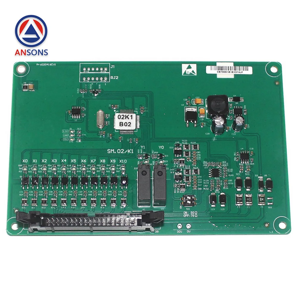 SM.02/K1 SM.09CW/35 OH6000 OTIS Elevator Car Roof Plug-In PCB Maintenance Box Communication Board Ansons Elevator Spare Parts
SM.02/K1 SM.09CW/35 OH6000 OTIS Elevator Car Roof Plug-In PCB Maintenance Box Communication Board Ansons Elevator Spare Parts