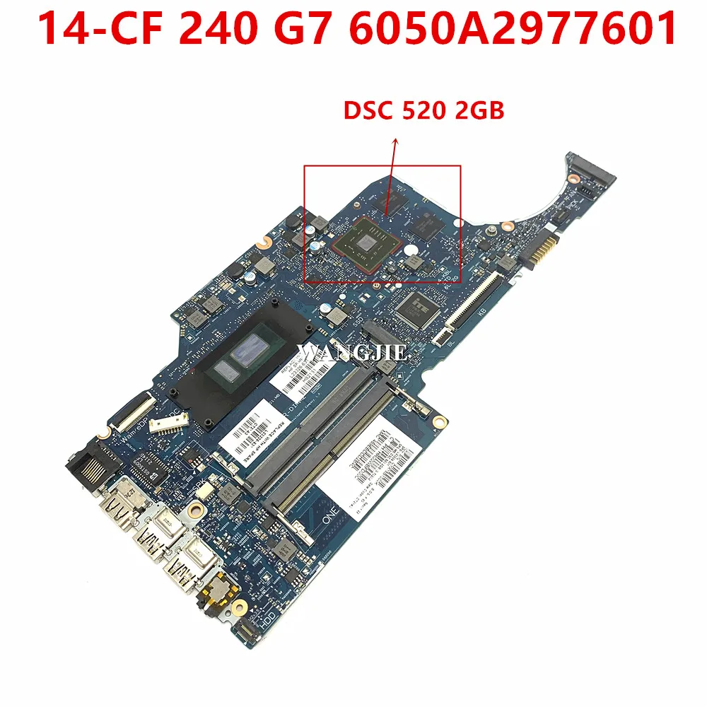 L23226-601 L23227-001 For HP 14-CK 240 G8 240 G7 Laptop Motherboard 6050A2977601 DSC 520 2GB GPU 100% Working
L23226-601 L23227-001 For HP 14-CK 240 G8 240 G7 Laptop Motherboard 6050A2977601 DSC 520 2GB GPU 100% Working