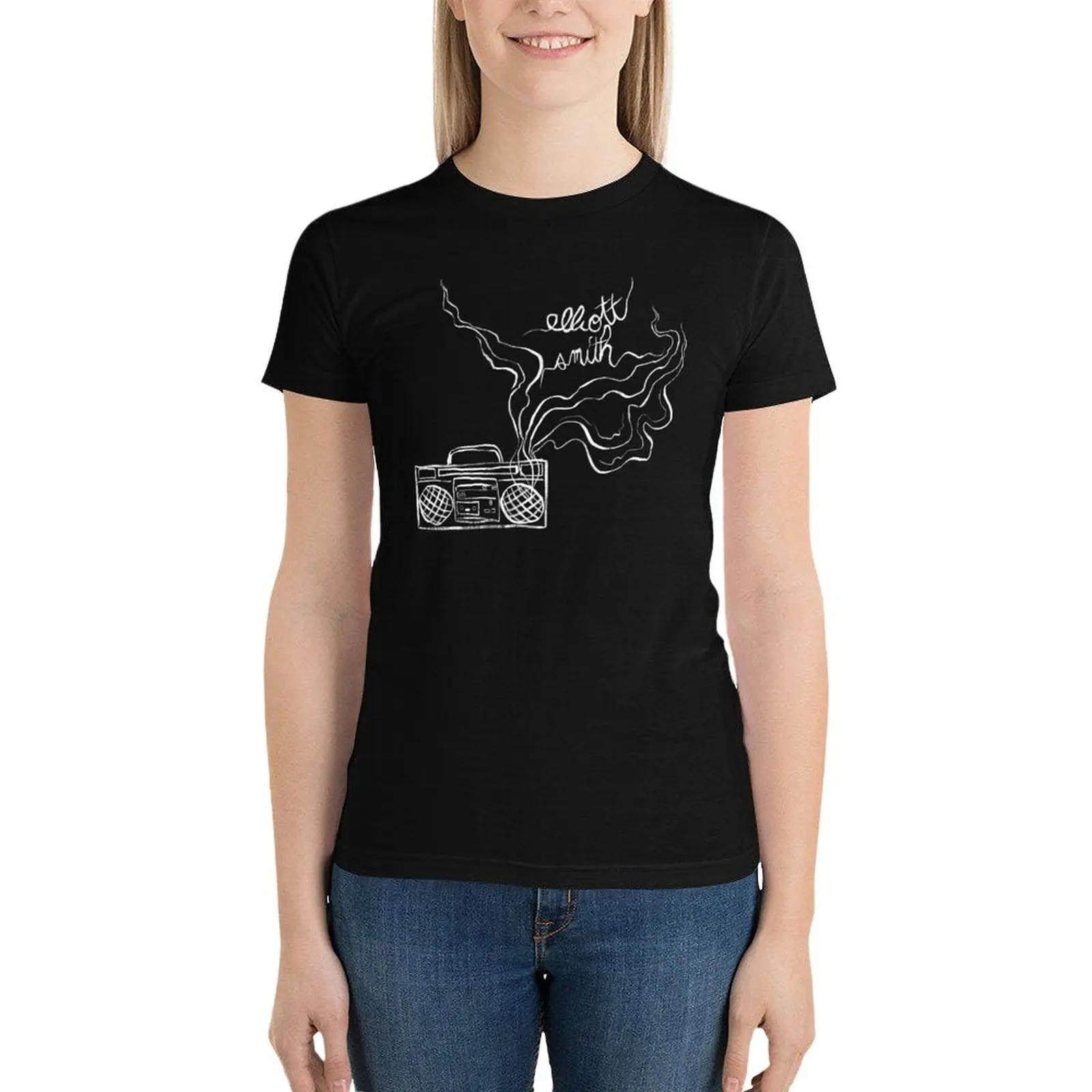 Elliott Smith - Art T-Shirt tees aesthetic clothes t-shirts for Women loose fit
Elliott Smith - Art T-Shirt tees aesthetic clothes t-shirts for Women loose fit