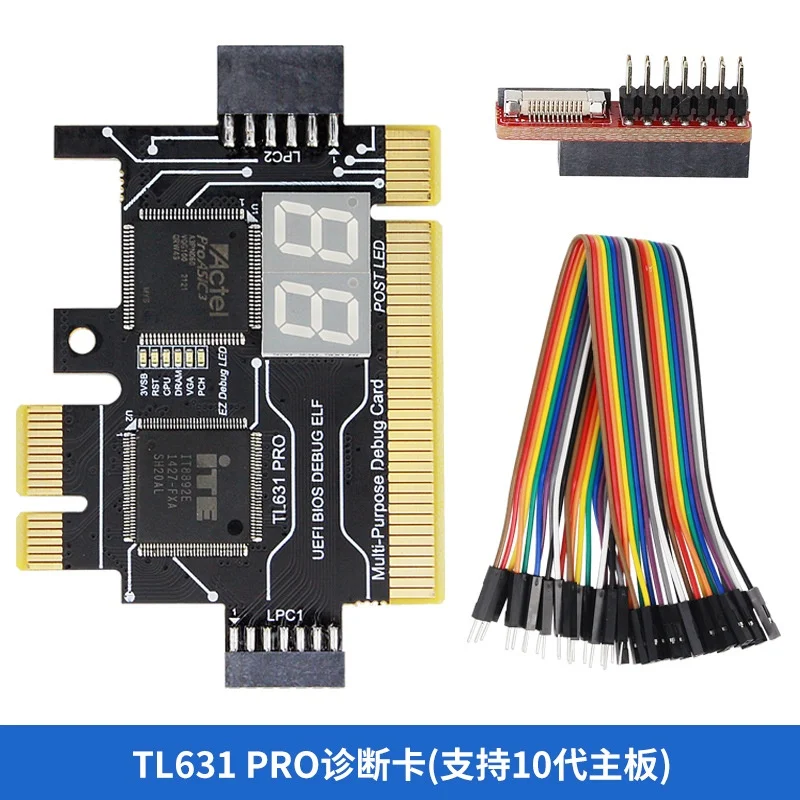 TL631 Pro Универсальный ноутбук LPC PCI PCI-E PCI-E Мини-анализатор материнской платы Диагностический тестер Отладочные карты для COM ASUS Apple LPC
TL631 Pro Универсальный ноутбук LPC PCI PCI-E PCI-E Мини-анализатор материнской платы Диагностический тестер Отладочные карты для COM ASUS Apple LPC