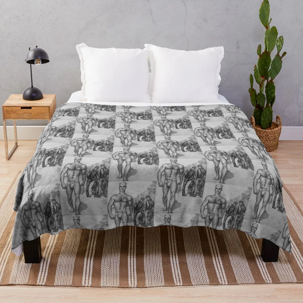 Soldier teasing the hoods… (Tom of Finland) Throw Blanket Decorative Beds for sofa Baby christmas gifts Blankets
Soldier teasing the hoods… (Tom of Finland) Throw Blanket Decorative Beds for sofa Baby christmas gifts Blankets