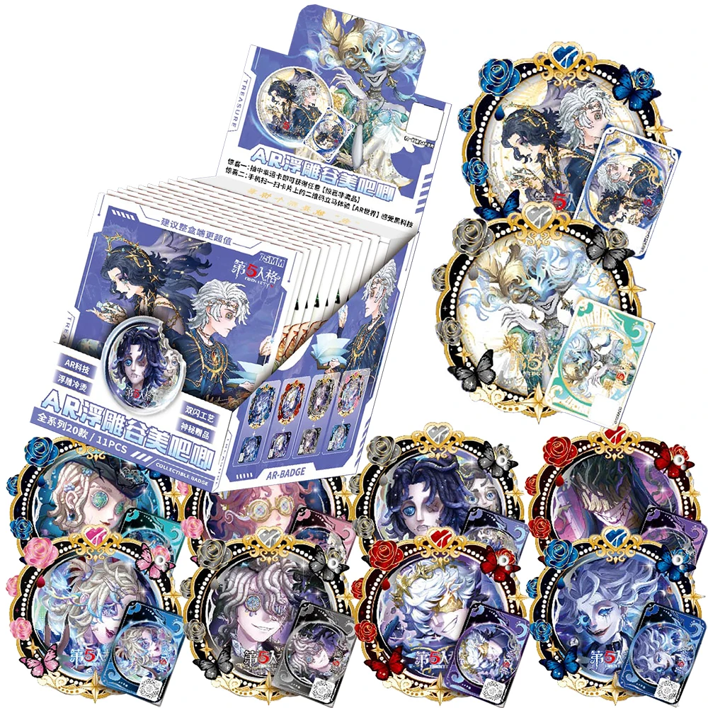 Identity V Collection Card Classic Asymmetric Battle Arena Game Popular Characters Exquisite Craftsmanship Badge Toys for Family
Identity V Collection Card Classic Asymmetric Battle Arena Game Popular Characters Exquisite Craftsmanship Badge Toys for Family