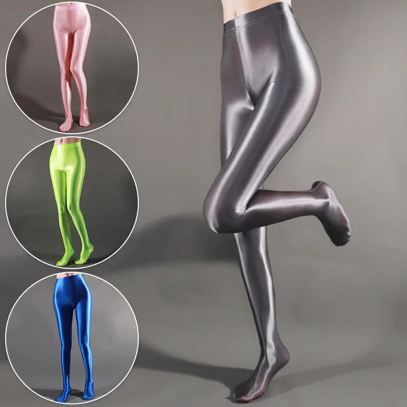 High Waist Women Leggings Smooth Pants Solid Color Dance Yoga Stockings Trousers Fashion Ultra-thintransparent Glossy Pantyhose
High Waist Women Leggings Smooth Pants Solid Color Dance Yoga Stockings Trousers Fashion Ultra-thintransparent Glossy Pantyhose