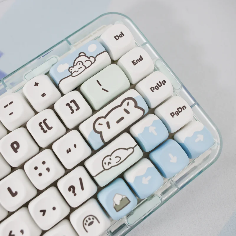 MOA Keycaps Glacier Bear 132 Keys Customize Personality for Mechanical Keyboard Office Work Game Keyboard Key Caps
MOA Keycaps Glacier Bear 132 Keys Customize Personality for Mechanical Keyboard Office Work Game Keyboard Key Caps