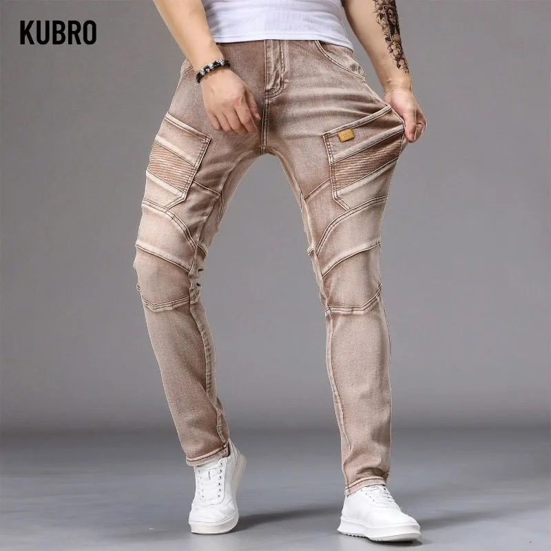 Men's Casual Jeans Vintage Straight Leg Elastic Slim Fit Autumn Winter Sweatpants Trousers Skinny Y2k Jeans Men's Cargo Pants
Men's Casual Jeans Vintage Straight Leg Elastic Slim Fit Autumn Winter Sweatpants Trousers Skinny Y2k Jeans Men's Cargo Pants
