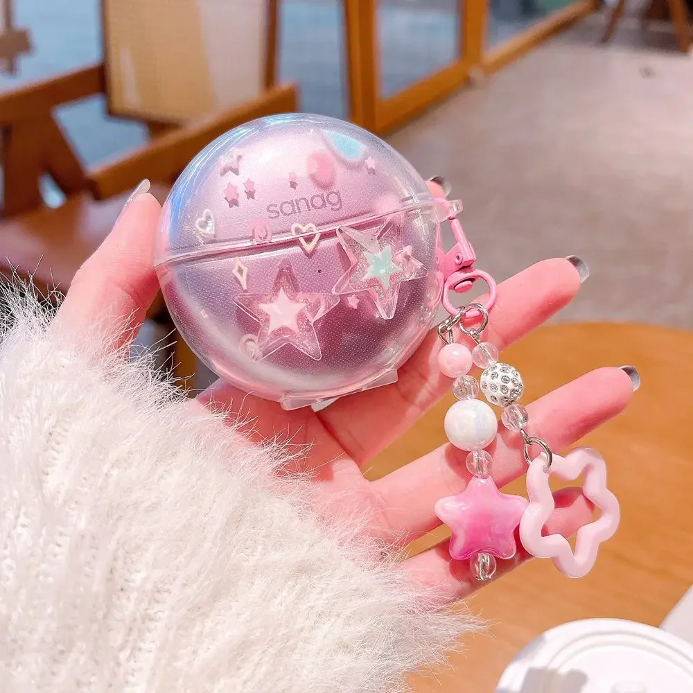 For Sanag S6S Free Clip Case 3D Star Flower Earphone Soft Cover For Sanag S6S FreeClip Headphones Box Fundas With Keychain
For Sanag S6S Free Clip Case 3D Star Flower Earphone Soft Cover For Sanag S6S FreeClip Headphones Box Fundas With Keychain
