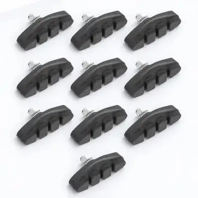 10Sets Bike Brake Pads Caliper Dual Compound Rubber Metal Blocks Durable Anti-Slip Rain Road Cycling Accessories
10Sets Bike Brake Pads Caliper Dual Compound Rubber Metal Blocks Durable Anti-Slip Rain Road Cycling Accessories