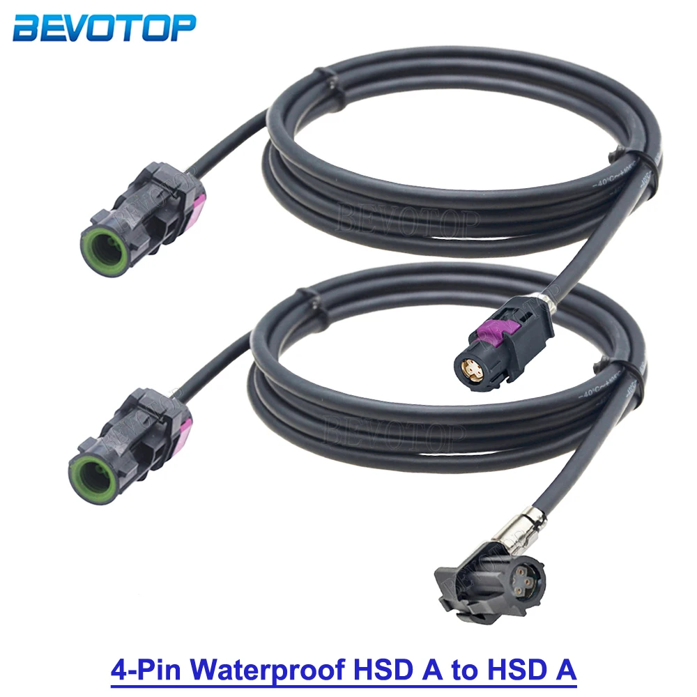 1Pcs 4-Pin HSD Code A Female to Waterproof Code A Female Connector HSD LVDS Cable High Speed 4-Core Line Wire Harness 0.1M-10M
1Pcs 4-Pin HSD Code A Female to Waterproof Code A Female Connector HSD LVDS Cable High Speed 4-Core Line Wire Harness 0.1M-10M