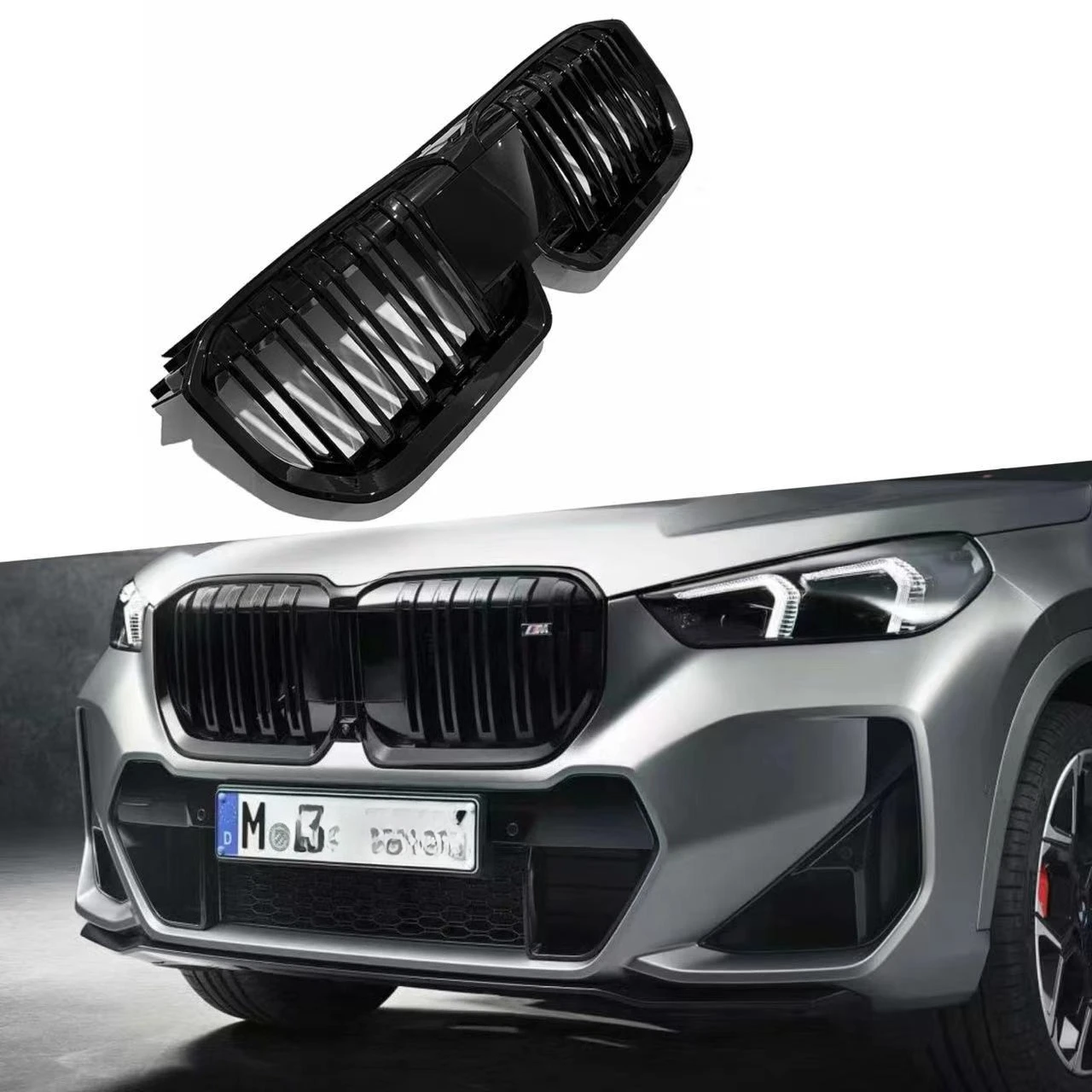 For 2023-2025 BMW X1 U11 Dual Line M Style Racing Grille Body Kit Original Replacement
For 2023-2025 BMW X1 U11 Dual Line M Style Racing Grille Body Kit Original Replacement