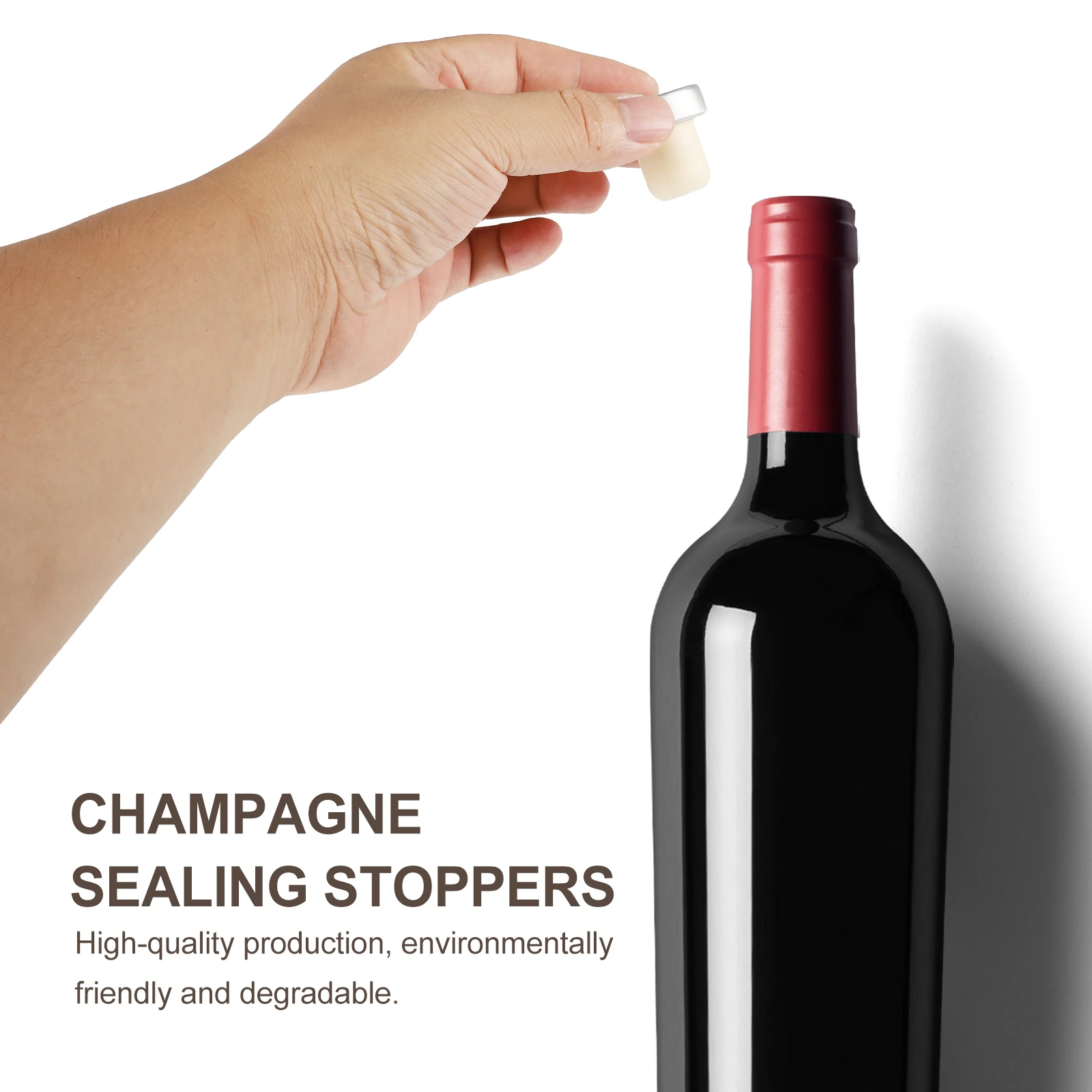 9 Pcs Bottle Stoppers 29mm Aluminum Skin Sealing Corks Reusable Red Plugs Beer Drink Freshness Practical Home Use
9 Pcs Bottle Stoppers 29mm Aluminum Skin Sealing Corks Reusable Red Plugs Beer Drink Freshness Practical Home Use