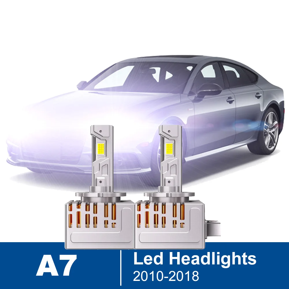 2Pcs Led Headlight Bulb For Audi A7 2010-2018 6000K Low Beam (Only fit original bulb is Xenon)
2Pcs Led Headlight Bulb For Audi A7 2010-2018 6000K Low Beam (Only fit original bulb is Xenon)