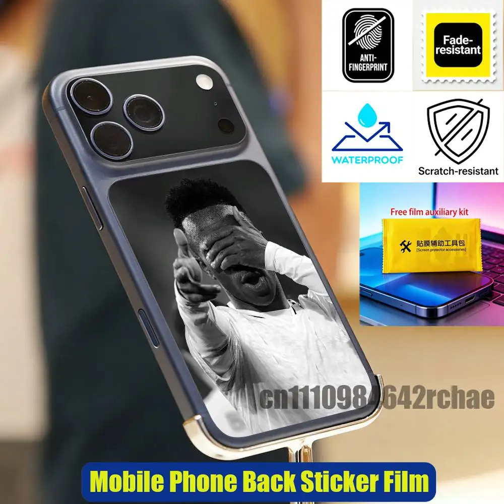 For V-Vinicius Junior V-Vini jr iPhone 17 Pro Max Phone Back Sticker Film Decal Skin Wrap DIY Custom Stickers Full Cover
For V-Vinicius Junior V-Vini jr iPhone 17 Pro Max Phone Back Sticker Film Decal Skin Wrap DIY Custom Stickers Full Cover