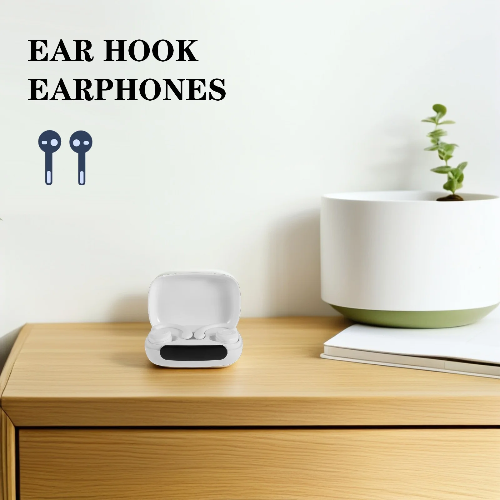 Wireless Ear Hook Headphones Digital Display Running Sports Gym Cycling Durable Sound Workout Sport Earphones Men Gym
Wireless Ear Hook Headphones Digital Display Running Sports Gym Cycling Durable Sound Workout Sport Earphones Men Gym