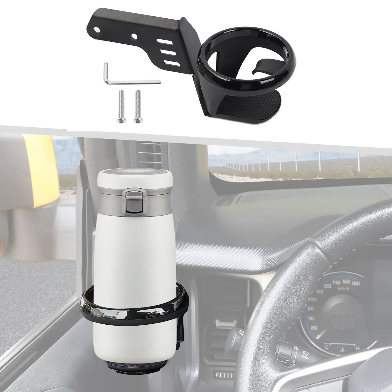 Universal Pillar-Mounted Cup Holder For Car Door Panel 2021-2025 Compatible
Universal Pillar-Mounted Cup Holder For Car Door Panel 2021-2025 Compatible
