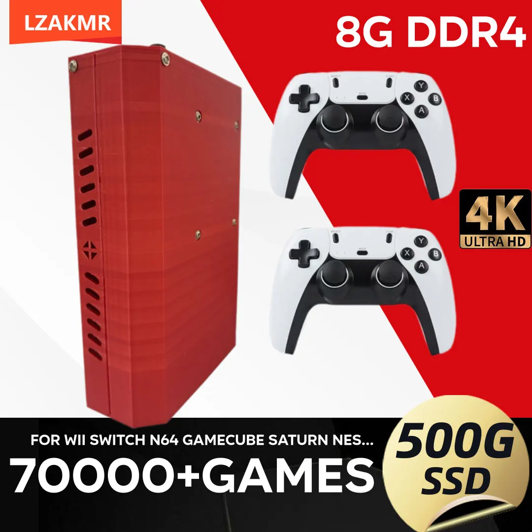 500G SSD 8G DDR4 Game Console RX1 Batocera and Win11 3865U 70000+Games For SWitch Wii PS2 XBOX PSP GameCube N64 Wireless handle
500G SSD 8G DDR4 Game Console RX1 Batocera and Win11 3865U 70000+Games For SWitch Wii PS2 XBOX PSP GameCube N64 Wireless handle