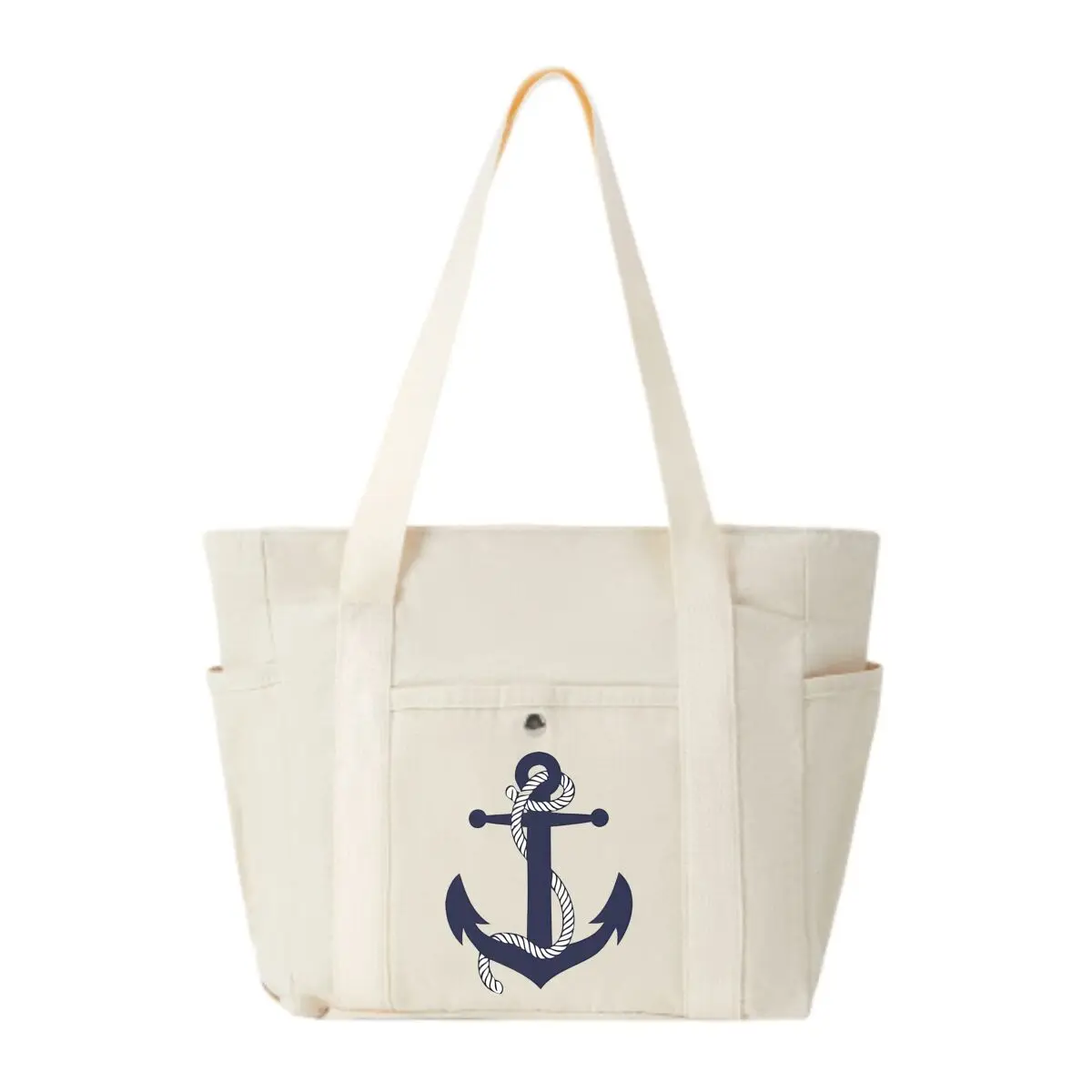 Высококачественная большая сумка с рисунком морского якоря и большой вместимости
Высококачественная большая сумка с рисунком морского якоря и большой вместимости