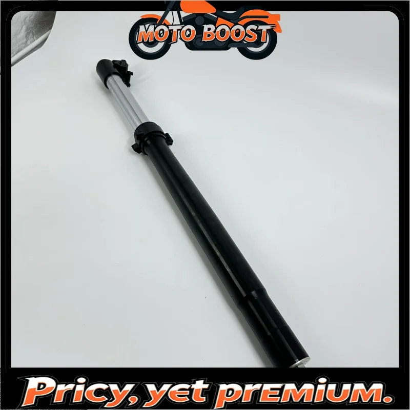 【Premium quality】Motorcycle FRONT FORK - WITH CNC SILVER CAP - RH - BLACK For MUTT Motorcycle Original Parts MPT-1116
【Premium quality】Motorcycle FRONT FORK - WITH CNC SILVER CAP - RH - BLACK For MUTT Motorcycle Original Parts MPT-1116