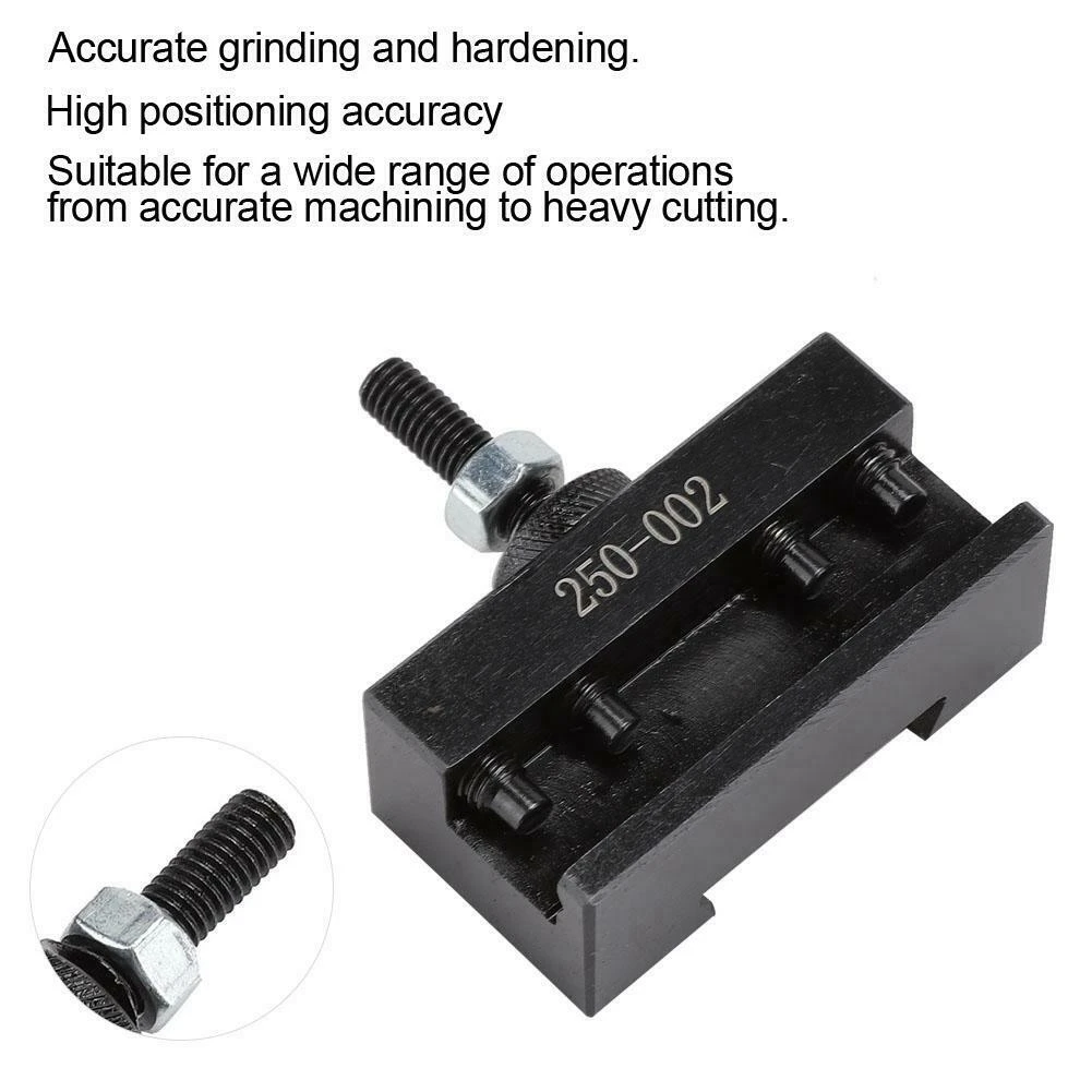A76K 250-002 Quick Tool Change Holder Turning Facing Lathe Parting Blade
A76K 250-002 Quick Tool Change Holder Turning Facing Lathe Parting Blade