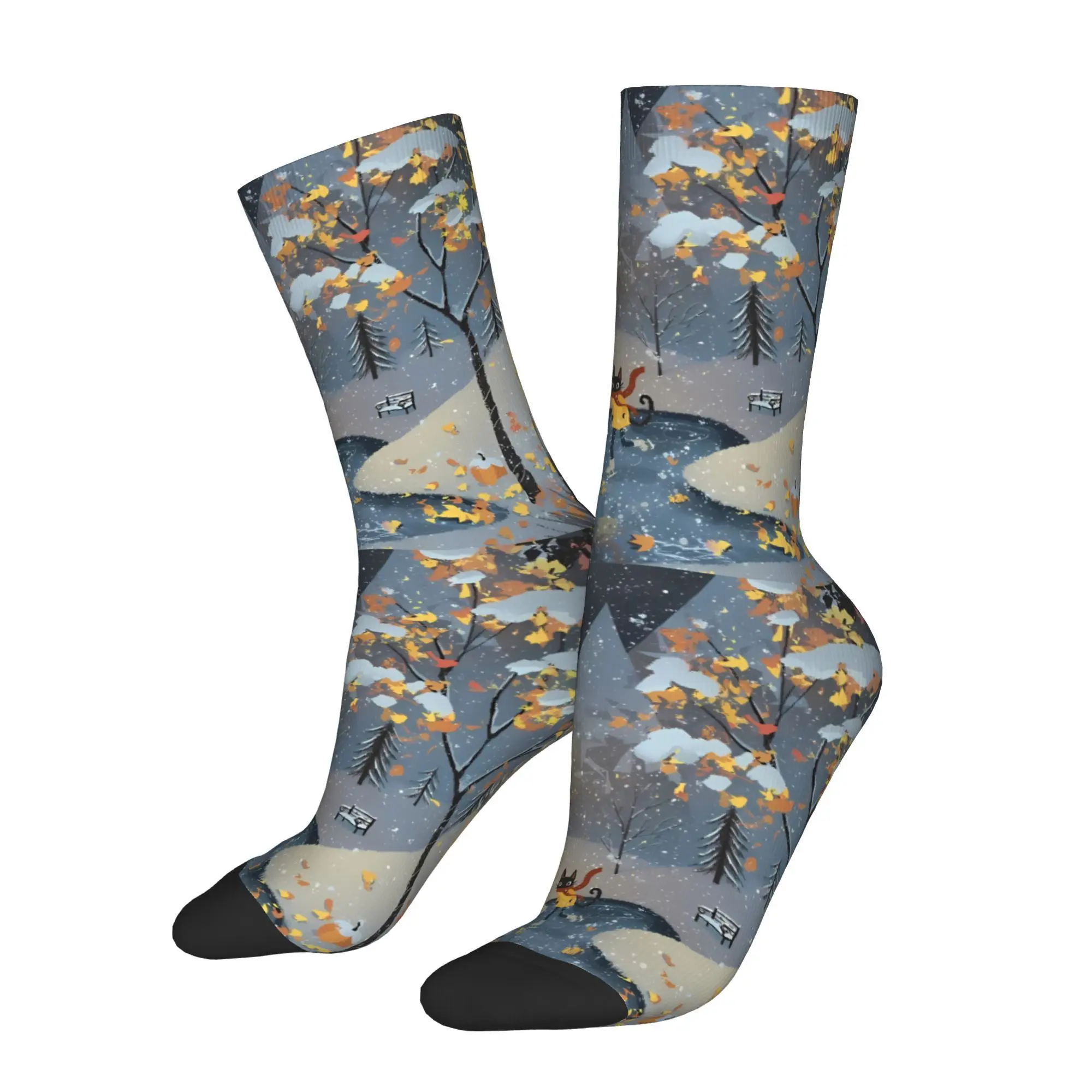 Happy Men's Socks Ice Skating Cat Vintage Harajuku Novelty Crew Sock Gift Pattern Printed
Happy Men's Socks Ice Skating Cat Vintage Harajuku Novelty Crew Sock Gift Pattern Printed