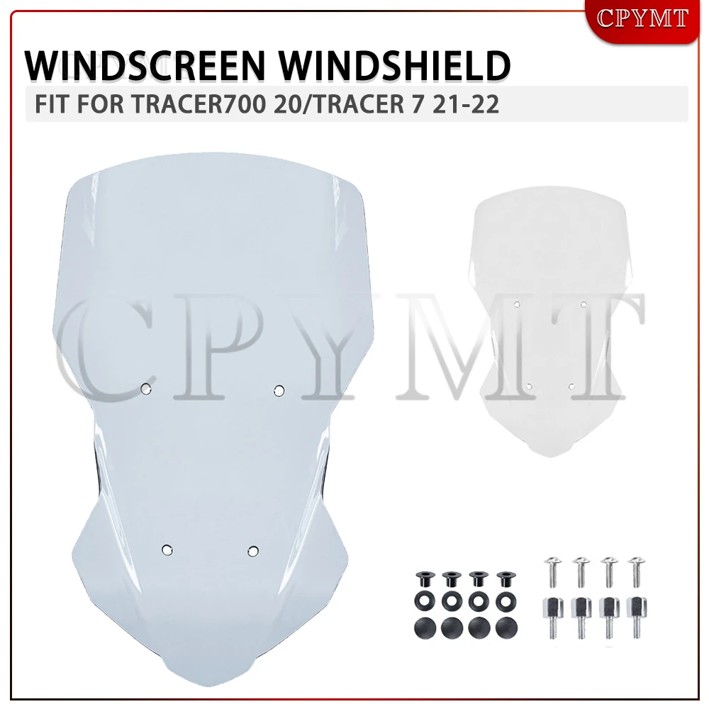 4mm Thickness Windscreen Windshield Wind Deflector Shield Screen Visor Glass Fit For Tracer 700 2020 /Tracer 7 2021-2022
4mm Thickness Windscreen Windshield Wind Deflector Shield Screen Visor Glass Fit For Tracer 700 2020 /Tracer 7 2021-2022