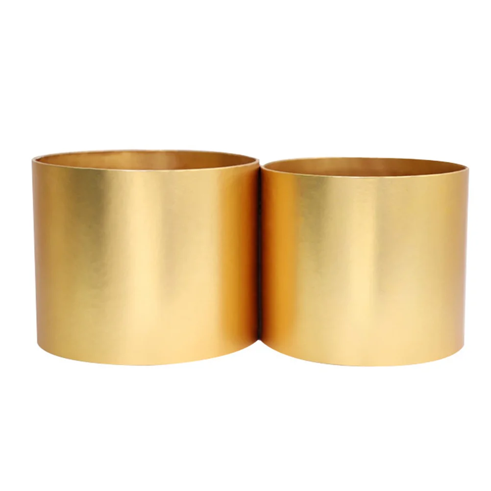 2Pcs Golden Flower Wrapping Box Floral Round Flower Box Practical for New Year Valentine's Mother's Day
2Pcs Golden Flower Wrapping Box Floral Round Flower Box Practical for New Year Valentine's Mother's Day