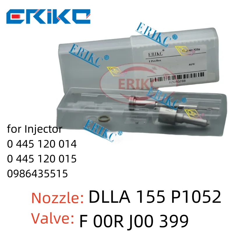 Diesel Injector Nozzle DLLA155P1052 Valve F00RJ00399 OEM 0433171683 Common Rail Injector Overhaul Kit for 0445120014
Diesel Injector Nozzle DLLA155P1052 Valve F00RJ00399 OEM 0433171683 Common Rail Injector Overhaul Kit for 0445120014
