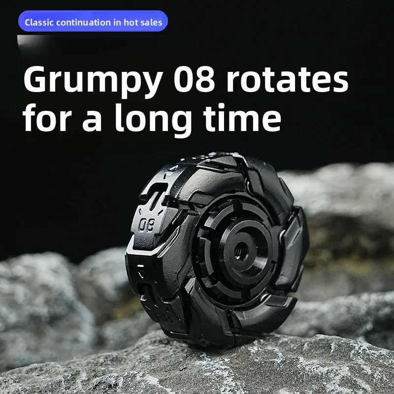 Grumpy 08 rotating kaijia alloy steel fingertip gyro restless gyro decompression all-metal toy push edc anxiety ring
Grumpy 08 rotating kaijia alloy steel fingertip gyro restless gyro decompression all-metal toy push edc anxiety ring