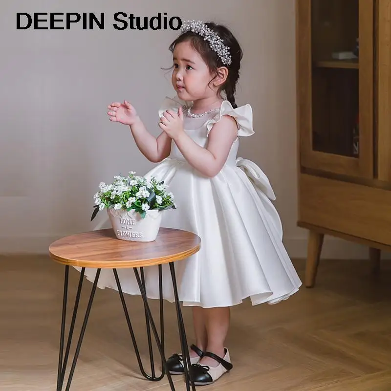 2023 New Children's Dress Princess Dress Bubble Sleeve Poached Dress Little Girl Birthday First Year Girl Dress 2T-12T
2023 New Children's Dress Princess Dress Bubble Sleeve Poached Dress Little Girl Birthday First Year Girl Dress 2T-12T