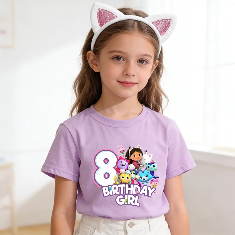 Gabby Dollhouse Baby T Shirt Birthday Clothes Girls Kawaii Hairband Hair Accessories Anime Kawaii Summer Tees Tops Baby Clothing
Gabby Dollhouse Baby T Shirt Birthday Clothes Girls Kawaii Hairband Hair Accessories Anime Kawaii Summer Tees Tops Baby Clothing