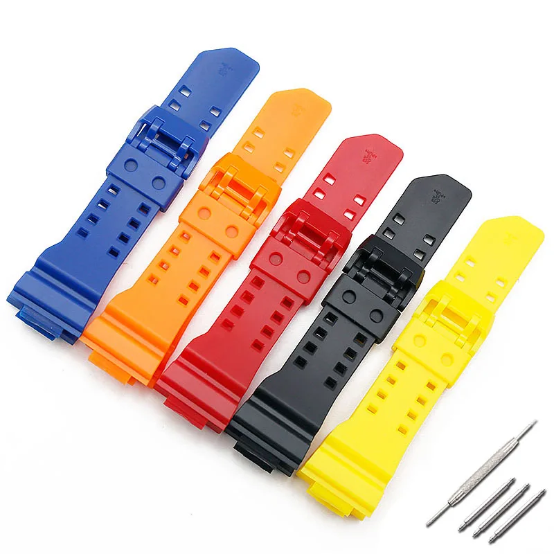16mm men's resin watch band accessories Compatible for Casio GA400 GBA401 Rubber watch strap women's sports waterproof wristband
16mm men's resin watch band accessories Compatible for Casio GA400 GBA401 Rubber watch strap women's sports waterproof wristband