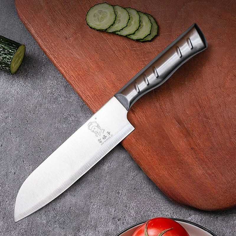 30Cr13mov Stainless Steel Kitchen Chef's Knife Slicing Knife for Vegetable Fruit Meat Cutting Super Sharp Blade Non-slip Handle
30Cr13mov Stainless Steel Kitchen Chef's Knife Slicing Knife for Vegetable Fruit Meat Cutting Super Sharp Blade Non-slip Handle