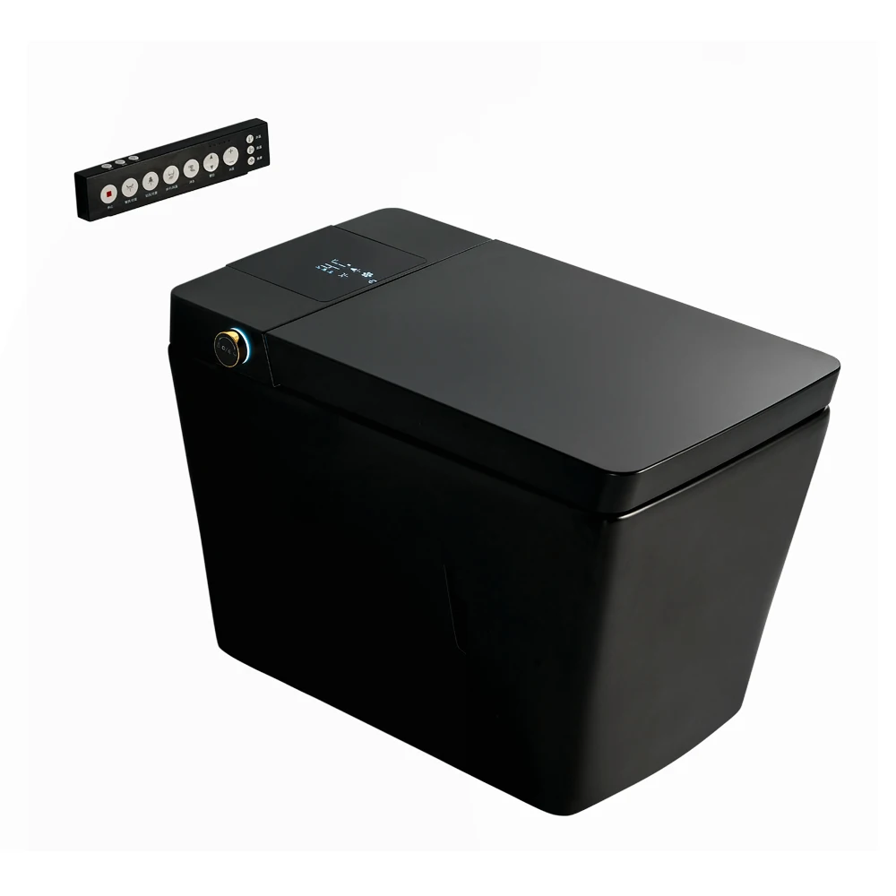 Modern Piece Square Black Fully Automatic Water Closet
Modern Piece Square Black Fully Automatic Water Closet